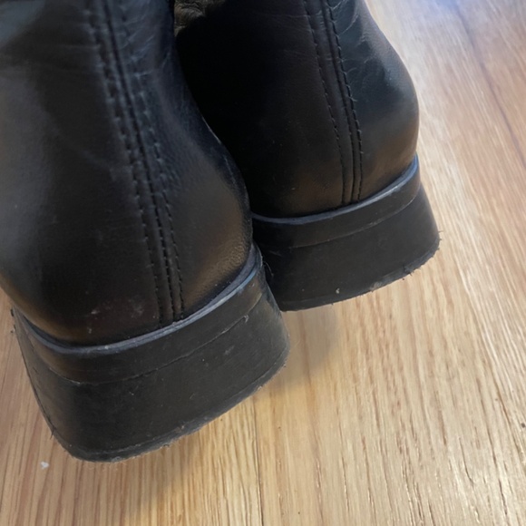 Miista Low Heel Square Toe Boots - Picture 2 of 6